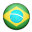 Flag Of Brazil Icon 32x32 png